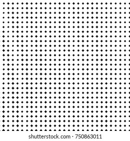 Spotted black and white grunge vector line background. Abstract halftone illustration background. Grunge grid polka dot background pattern