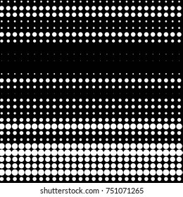 Spotted black and white grunge vector line background. Abstract halftone illustration background. Grunge grid polka dot background pattern
