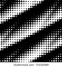 Spotted black and white grunge vector line background. Abstract halftone illustration background. Grunge grid polka dot background pattern