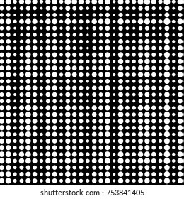 Spotted black and white grunge vector line background. Abstract halftone illustration background. Grunge grid polka dot background pattern
