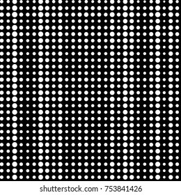 Spotted black and white grunge vector line background. Abstract halftone illustration background. Grunge grid polka dot background pattern
