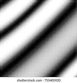 Spotted black and white grunge vector line background. Abstract halftone illustration background. Grunge grid polka dot background pattern