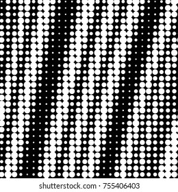 Spotted black and white grunge vector line background. Abstract halftone illustration background. Grunge grid polka dot background pattern