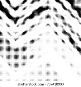 Spotted black and white grunge vector line background. Abstract halftone illustration background. Grunge grid polka dot background pattern