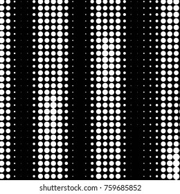 Spotted black and white grunge vector line background. Abstract halftone illustration background. Grunge grid polka dot background pattern