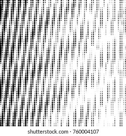 Spotted black and white grunge vector line background. Abstract halftone illustration background. Grunge grid polka dot background pattern