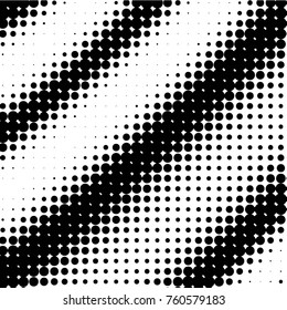 Spotted black and white grunge vector line background. Abstract halftone illustration background. Grunge grid polka dot background pattern