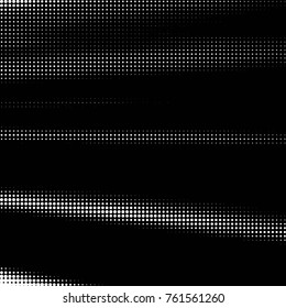 Spotted black and white grunge vector line background. Abstract halftone illustration background. Grunge grid polka dot background pattern
