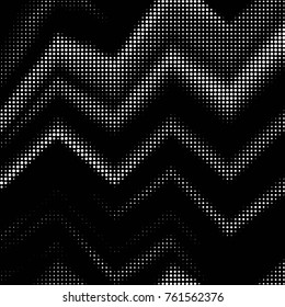 Spotted black and white grunge vector line background. Abstract halftone illustration background. Grunge grid polka dot background pattern
