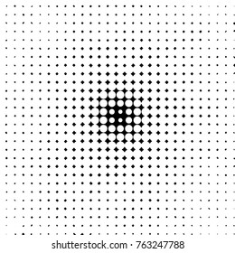 Spotted black and white grunge vector line background. Abstract halftone illustration background. Grunge grid polka dot background pattern
