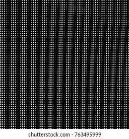 Spotted black and white grunge vector line background. Abstract halftone illustration background. Grunge grid polka dot background pattern
