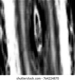 Spotted black and white grunge vector line background. Abstract halftone illustration background. Grunge grid polka dot background pattern
