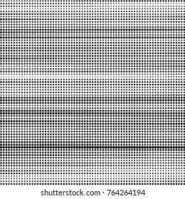 Spotted black and white grunge vector line background. Abstract halftone illustration background. Grunge grid polka dot background pattern
