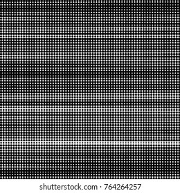 Spotted black and white grunge vector line background. Abstract halftone illustration background. Grunge grid polka dot background pattern
