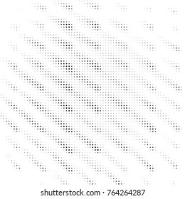 Spotted black and white grunge vector line background. Abstract halftone illustration background. Grunge grid polka dot background pattern
