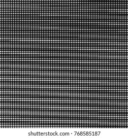Spotted black and white grunge vector line background. Abstract halftone illustration background. Grunge grid polka dot background pattern

