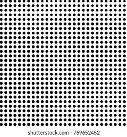 Spotted black and white grunge vector line background. Abstract halftone illustration background. Grunge grid polka dot background pattern
