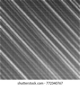 Spotted black and white grunge vector line background. Abstract halftone illustration background. Grunge grid polka dot background pattern
