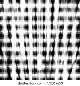 Spotted black and white grunge vector line background. Abstract halftone illustration background. Grunge grid polka dot background pattern
