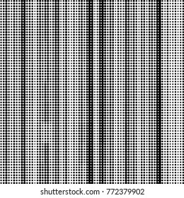 Spotted black and white grunge vector line background. Abstract halftone illustration background. Grunge grid polka dot background pattern

