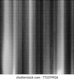 Spotted black and white grunge vector line background. Abstract halftone illustration background. Grunge grid polka dot background pattern
