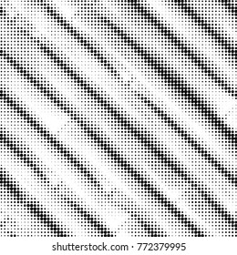 Spotted black and white grunge vector line background. Abstract halftone illustration background. Grunge grid polka dot background pattern
