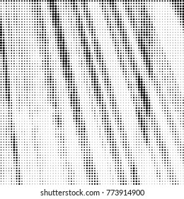Spotted black and white grunge vector line background. Abstract halftone illustration background. Grunge grid polka dot background pattern

