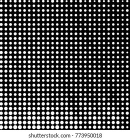 Spotted black and white grunge vector line background. Abstract halftone illustration background. Grunge grid polka dot background pattern
