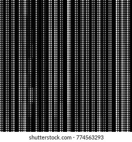 Spotted black and white grunge vector line background. Abstract halftone illustration background. Grunge grid polka dot background pattern
