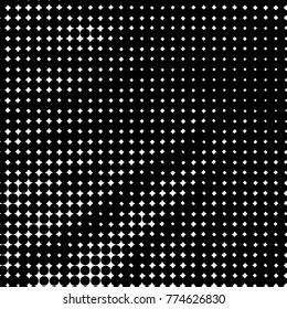 Spotted black and white grunge vector line background. Abstract halftone illustration background. Grunge grid polka dot background pattern
