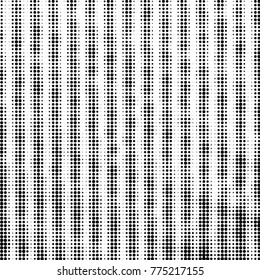 Spotted black and white grunge vector line background. Abstract halftone illustration background. Grunge grid polka dot background pattern

