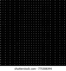 Spotted black and white grunge vector line background. Abstract halftone illustration background. Grunge grid polka dot background pattern
