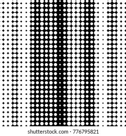 Spotted black and white grunge vector line background. Abstract halftone illustration background. Grunge grid polka dot background pattern
