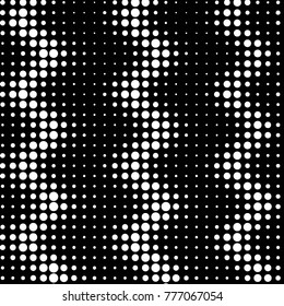 Spotted black and white grunge vector line background. Abstract halftone illustration background. Grunge grid polka dot background pattern
