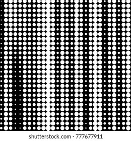 Spotted black and white grunge vector line background. Abstract halftone illustration background. Grunge grid polka dot background pattern

