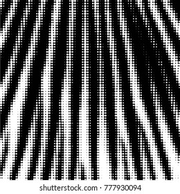 Spotted black and white grunge vector line background. Abstract halftone illustration background. Grunge grid polka dot background pattern
