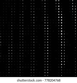 Spotted black and white grunge vector line background. Abstract halftone illustration background. Grunge grid polka dot background pattern
