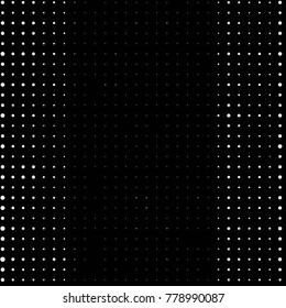 Spotted black and white grunge vector line background. Abstract halftone illustration background. Grunge grid polka dot background pattern
