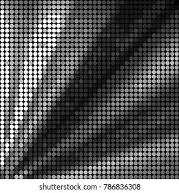 Spotted black and white grunge vector line background. Abstract halftone illustration background. Grunge grid polka dot background pattern
