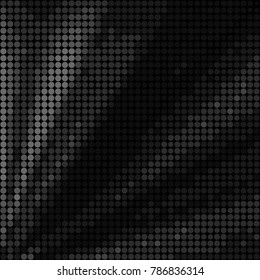 Spotted black and white grunge vector line background. Abstract halftone illustration background. Grunge grid polka dot background pattern
