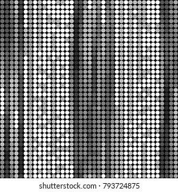 Spotted black and white grunge vector line background. Abstract halftone illustration background. Grunge grid polka dot background pattern
