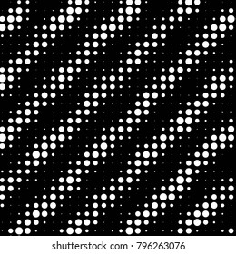 Spotted black and white grunge vector line background. Abstract halftone illustration background. Grunge grid polka dot background pattern
