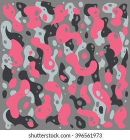 Spotted camouflage pattern background