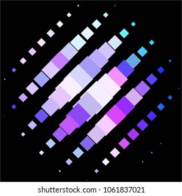 Spotted colorful vector background. Abstract halftone illustration pattern. Vintage texture
