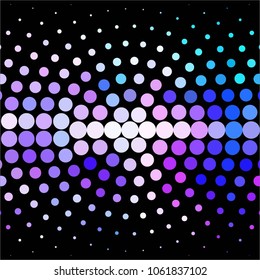 Spotted colorful vector background. Abstract halftone illustration pattern. Vintage texture
