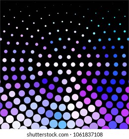 Spotted colorful vector background. Abstract halftone illustration pattern. Vintage texture
