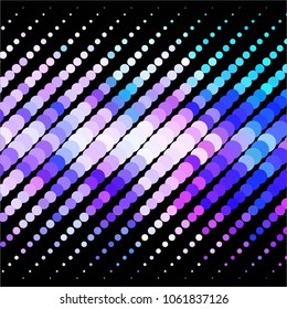 Spotted colorful vector background. Abstract halftone illustration pattern. Vintage texture

