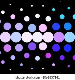 Spotted colorful vector background. Abstract halftone illustration pattern. Vintage texture
