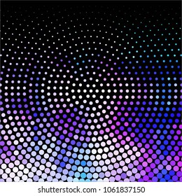 Spotted colorful vector background. Abstract halftone illustration pattern. Vintage texture
