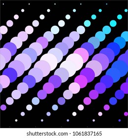 Spotted colorful vector background. Abstract halftone illustration pattern. Vintage texture
